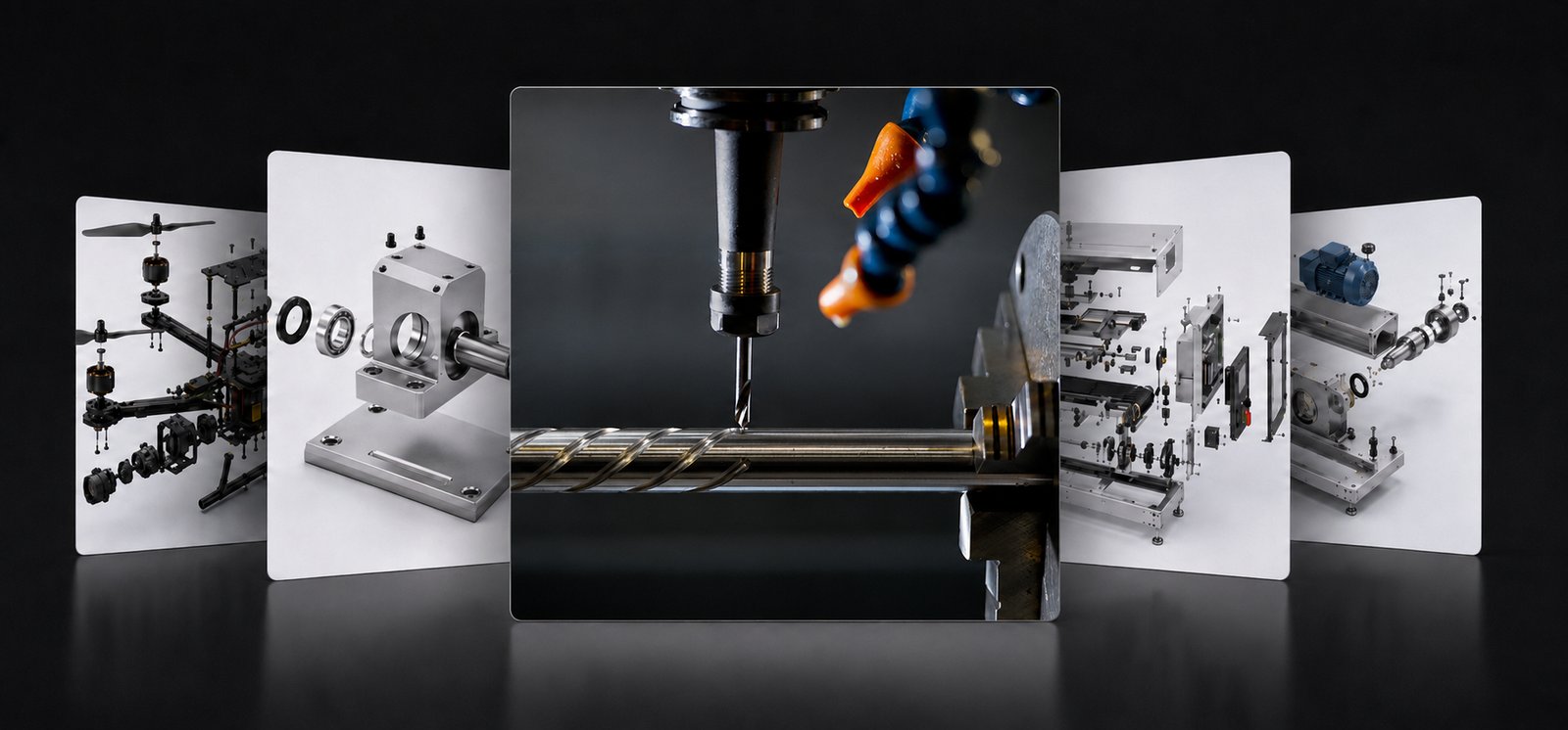 Precision tooling and workshop detail